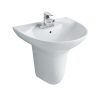 Chậu lavabo Inax L-288VFC treo tường