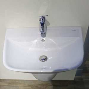 Chậu lavabo Inax L-297VFC treo tường