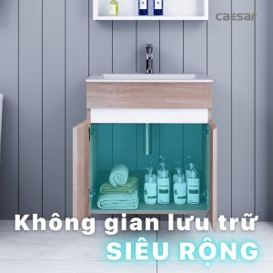 Bộ tủ lavabo Caesar LF5017/EH15017AW7V