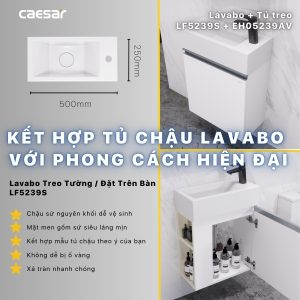 Bộ tủ lavabo Caesar LF5239S/EH05239AV