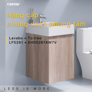 Bộ tủ lavabo Caesar LF5261+EH05261AW7V