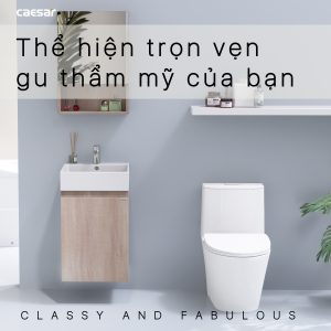 Bộ tủ lavabo Caesar LF5261+EH05261AW7V