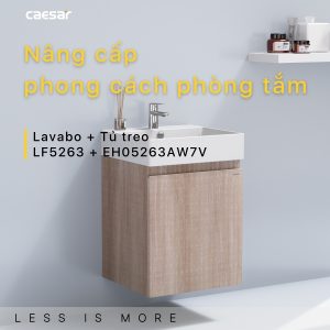 Bộ tủ lavabo Caesar LF5263/EH05263AW7V