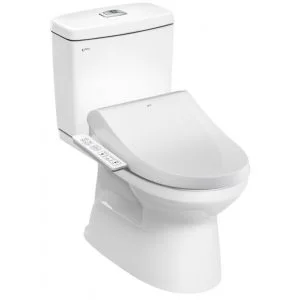 Bồn cầu 2 khối nắp điện tử INAX AC-504A+CW-H17VN