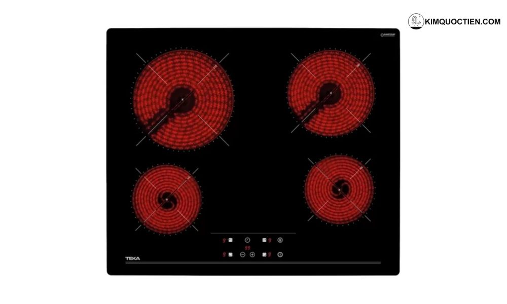 bếp hồng ngoại 4 vùng nấu