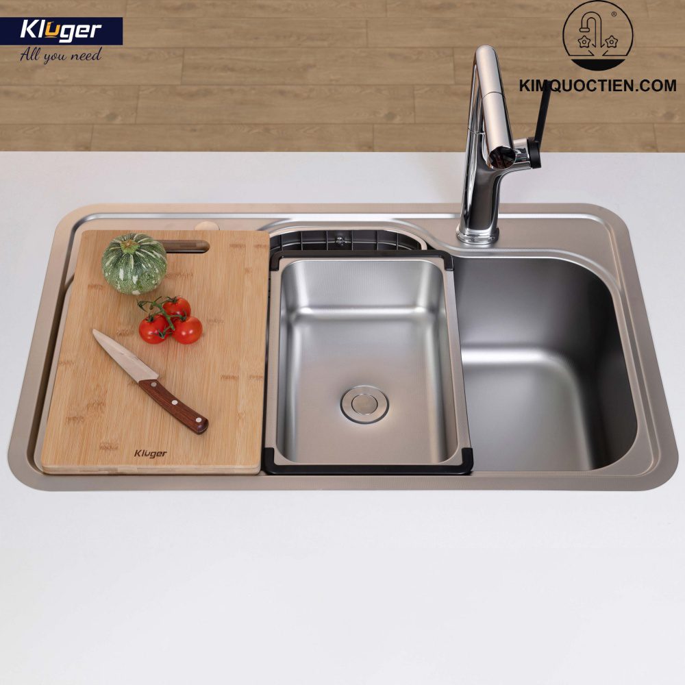 Chậu rửa nhỏ inox Kluger KSWB – 401FS