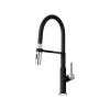 Vòi rửa bát thân mềm Tema Black