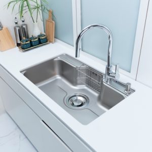 Vòi rửa chén NOBINOX LOFT NX533 dây rút nóng lạnh