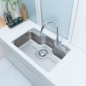 Vòi rửa chén NOBINOX LOFT NX533 dây rút nóng lạnh