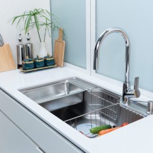 Vòi rửa chén NOBINOX LOFT NX533 dây rút nóng lạnh