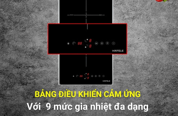 Bếp từ domino Hafele HC-I3021B 536.61.930 2 vùng nấu