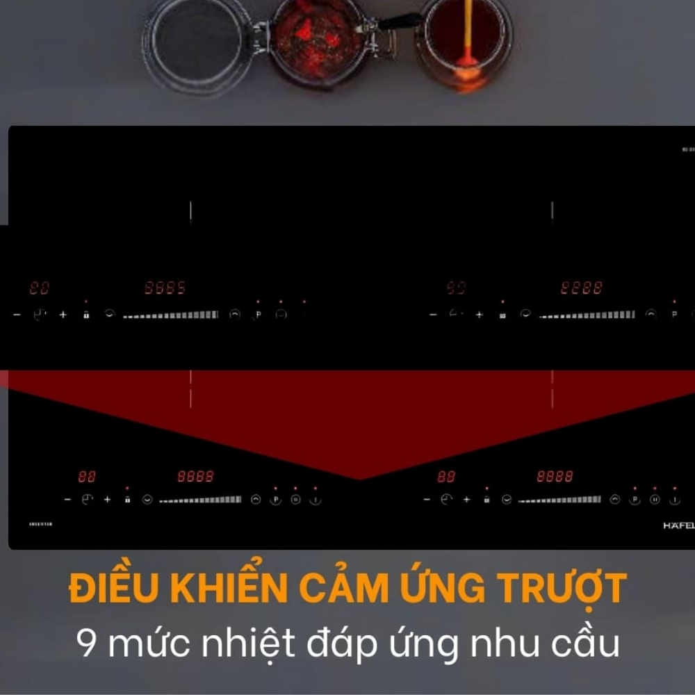 Bếp từ 2 vùng nấu Hafele HC-I3732KB 536.61.906