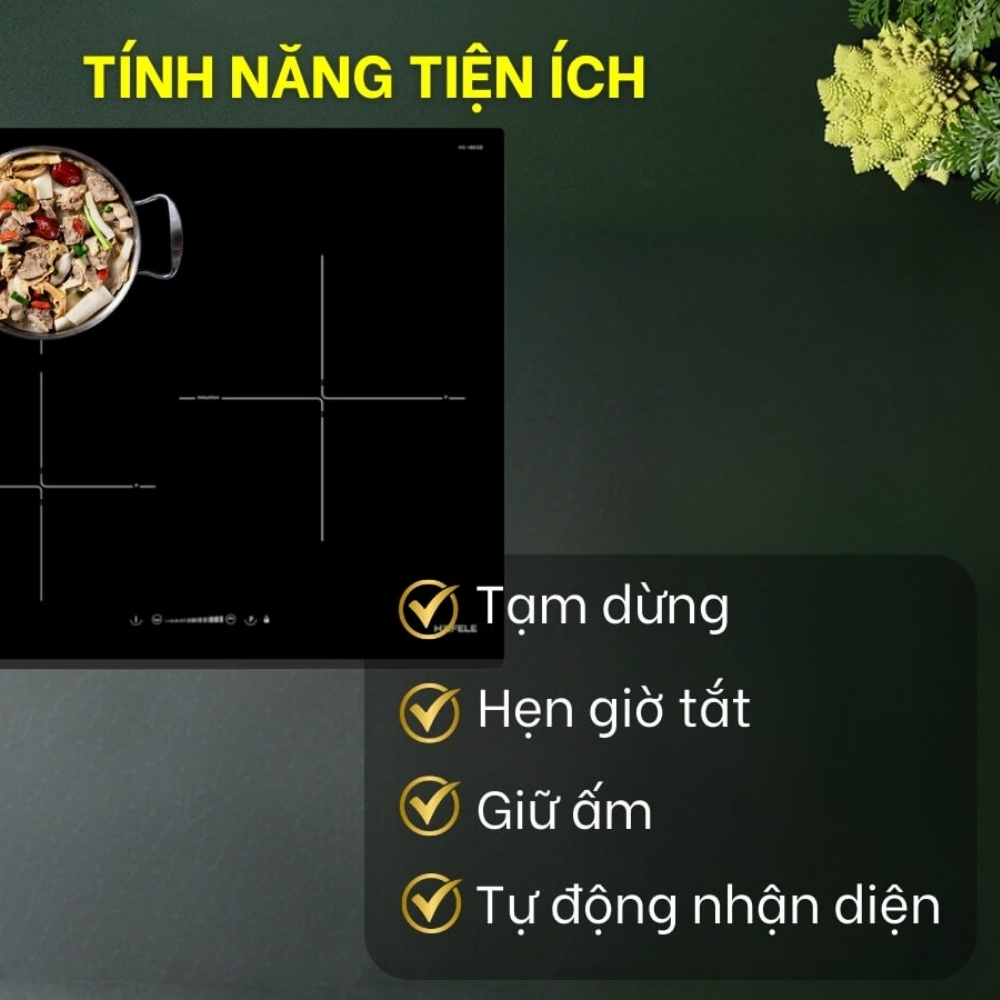 Bếp từ 3 vùng nấu Hafele HC-I6035B 533.09.961
