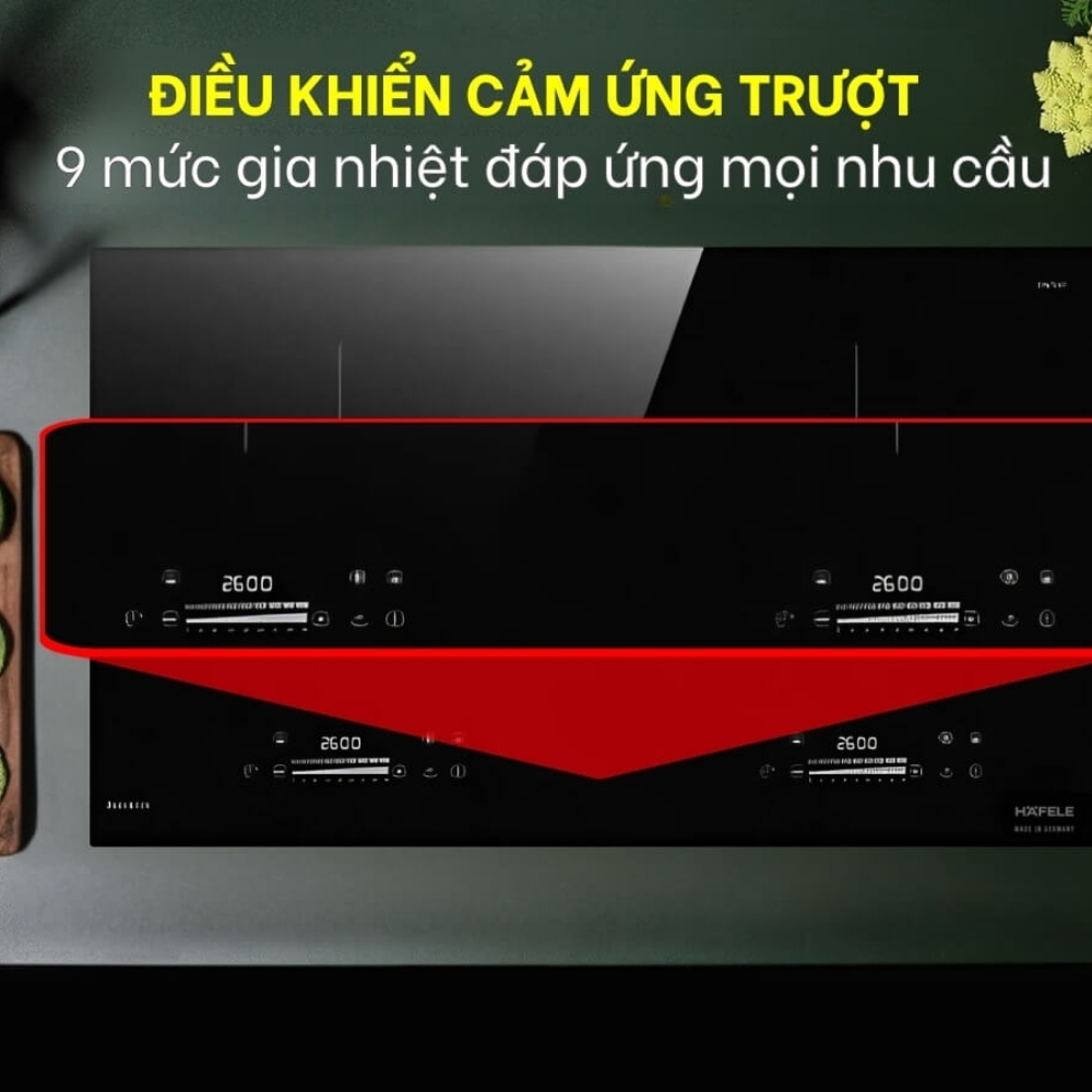 Bếp từ 2 vùng nấu Hafele HC-I7326B 533.09.989