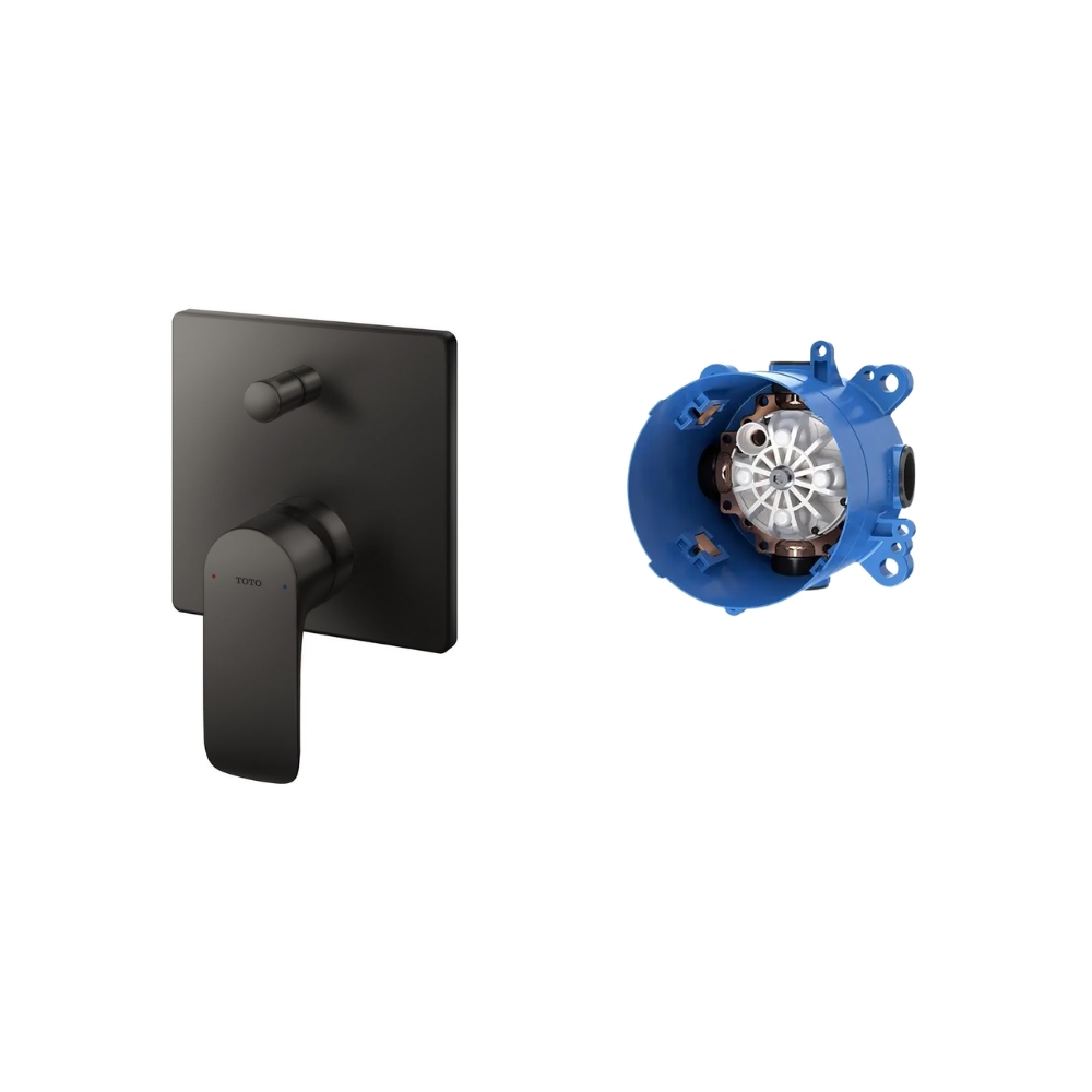 Van sen vòi âm tường TOTO TBG04304BB#MBL/TBN01001B đen mờ