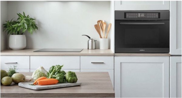 Lò được trang bị dải nhiệt linh hoạt từ 40 – 230ºC, kết hợp các chế độ nấu như vi sóng, rã đông, lên men và nướng đối lưu
