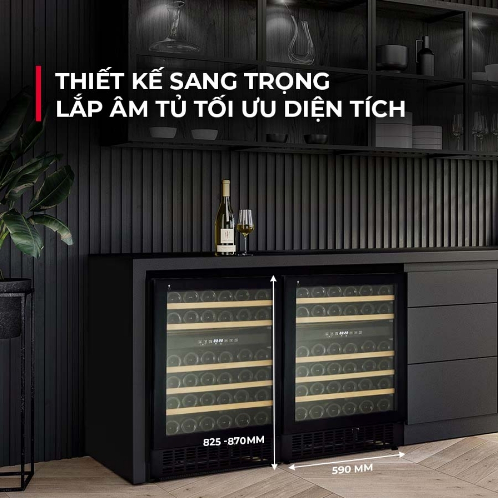 Tủ rượu Hafele HW-C129FB 533.17.011