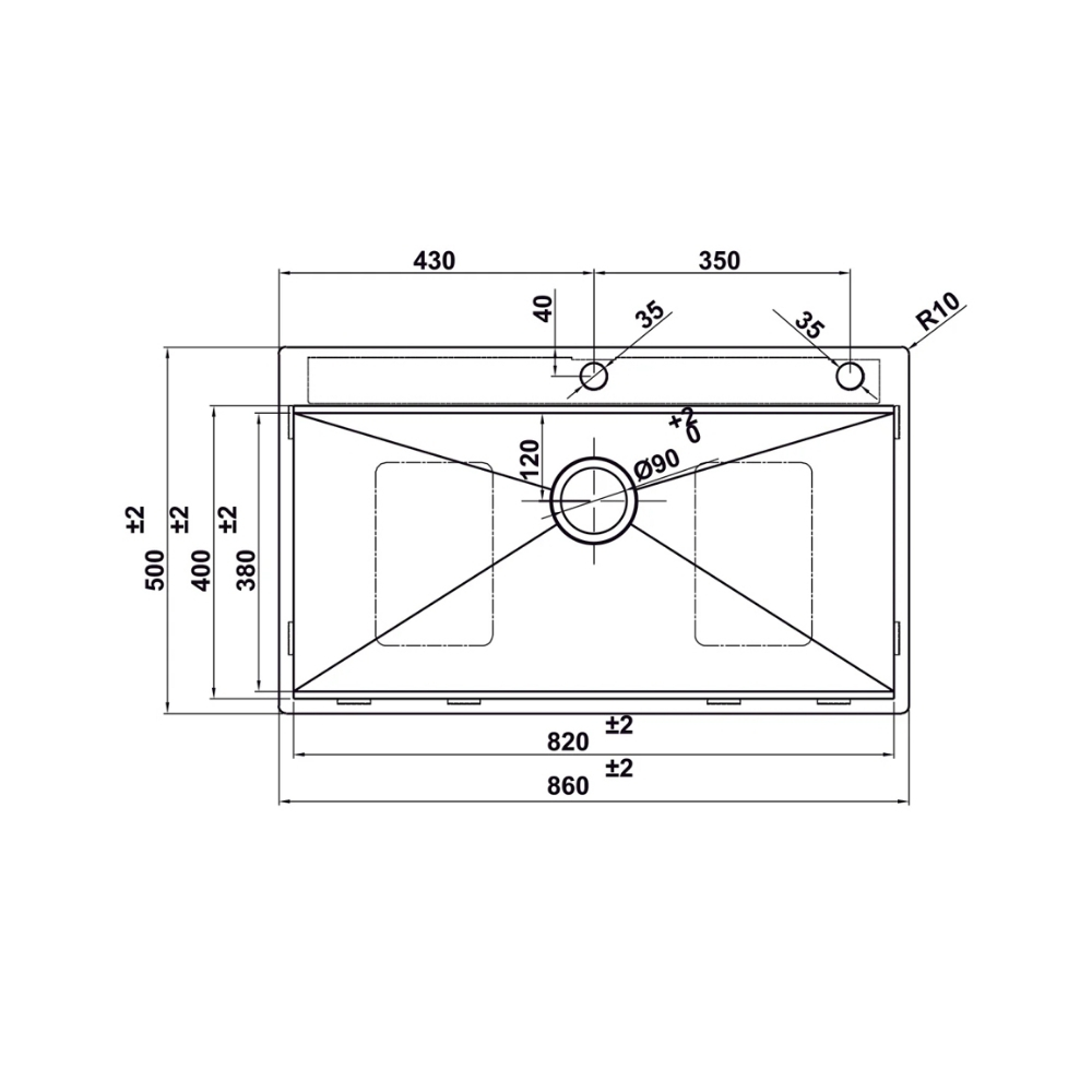 Chậu rửa chén Hafele WS R0 HS24-SSN1S-8650_SILVER 567.20.637