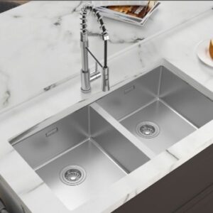 Chậu rửa chén Hafele R10 HS24-SSN2S-870 _BR 567.24.437 có thể lắp nổi hoặc lắp âm