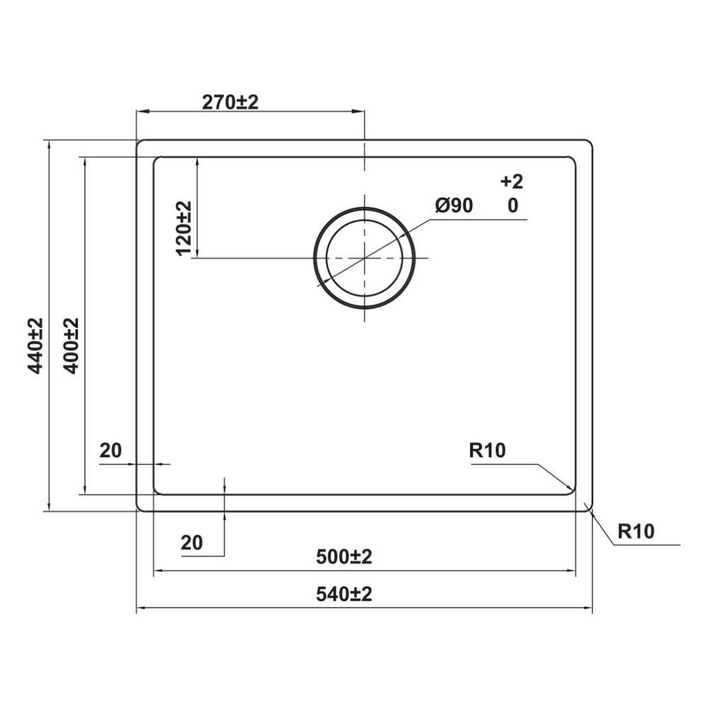 Chậu rửa chén Hafele R10 HS25-SSN1S-540 567.24.481 màu titan