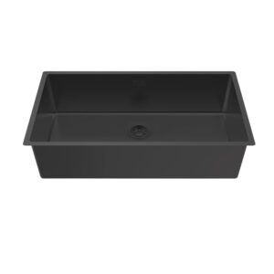 Chậu rửa chén Hafele R25 HS25-SSN1S-760 567.24.483 lắp âm màu đen