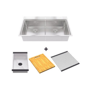 Combo chậu rửa chén Hafele 567.94.058 kèm phụ kiện