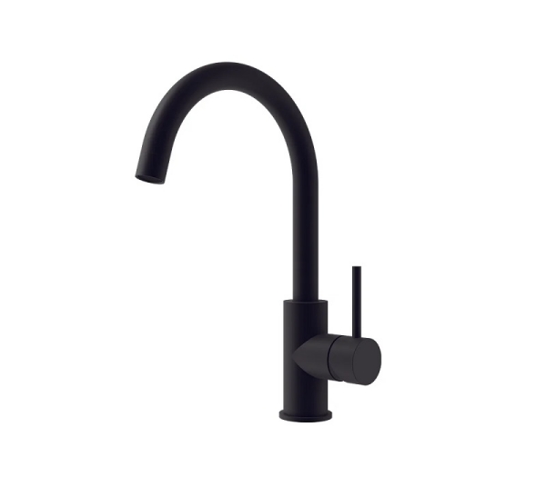 Vòi rửa chén Hafele HT25-SH1F220 570.85.047 màu đen mờ