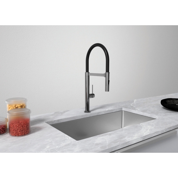 Vòi rửa chén Hafele HT24-SH1F527-TITAN 570.85.451 thiết kế sang trọng