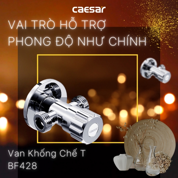 Van khóa chữ T Caesar BF428