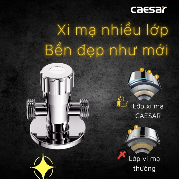 Van khóa chữ T Caesar BF428
