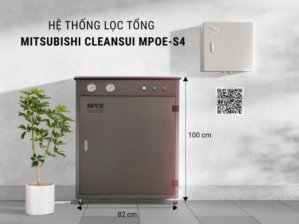 Máy lọc tổng Mitsubishi Cleansui MPOE-S4
