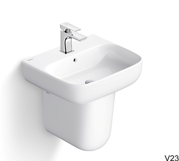 Chậu treo tường + Chân V23