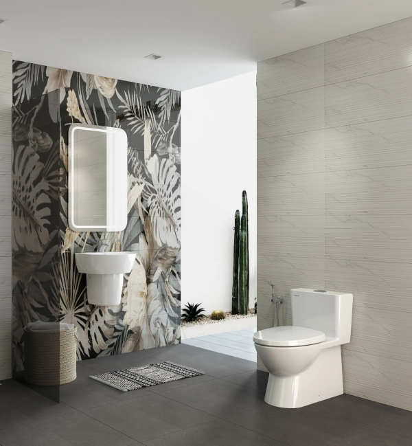 Bàn cầu một khối V808 + Xịt VG826 + VG853 sang trọng