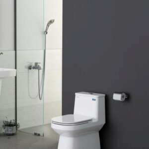 Bàn cầu một khối V817 + Xịt VG826 + VG853 hiện đại