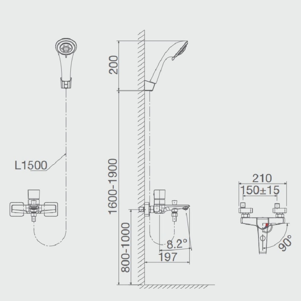 Sen tắm nóng lạnh Viglacera VG536