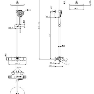 Sen cây nhiệt độ American Standard WF-1M13 (WF1M13)