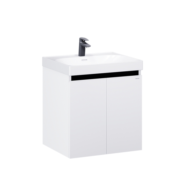 Tủ lavabo Caesar LF5356/EH15356AV 60cm màu trắng