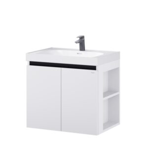 Tủ lavabo Caesar LF5357/EH15357CRV 70cm màu trắng hộc phải