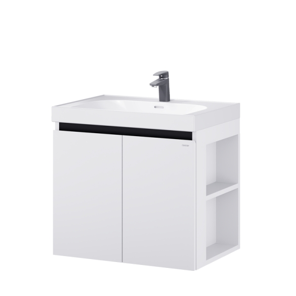 Tủ lavabo Caesar LF5357/EH15357CRV 70cm màu trắng hộc phải
