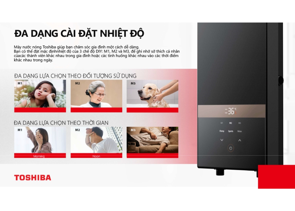 Máy tắm nước nóng Toshiba TWH-45EMC1PVN(K)-KB