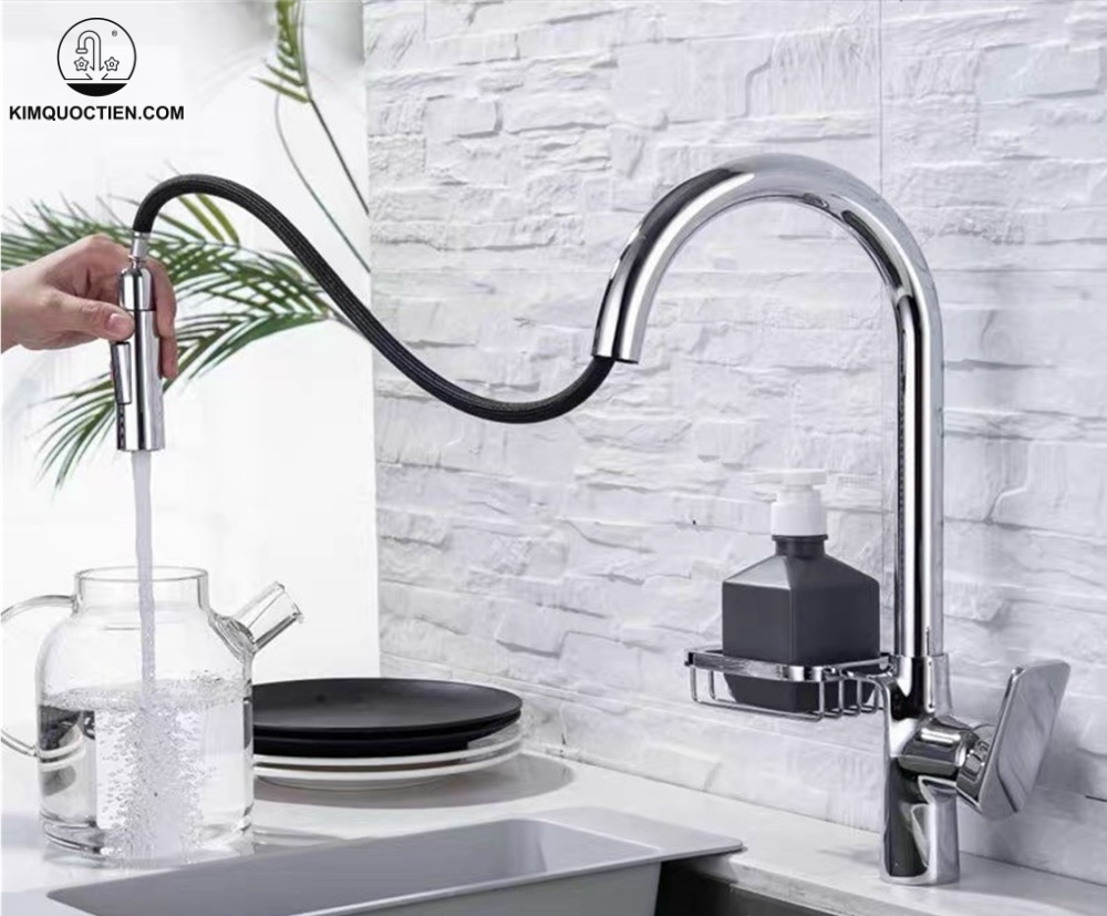 vòi rửa dây rút