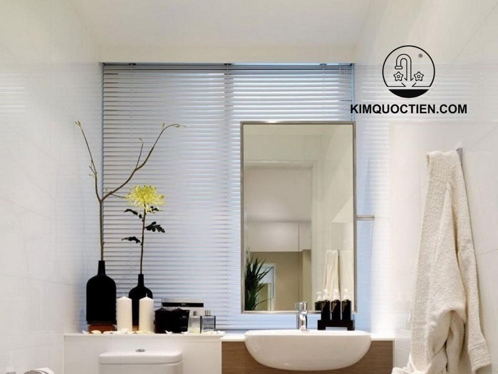 Gương tắm Caesar: rõ nét, chống ẩm, bền, dễ lắp, nhiều kích thước