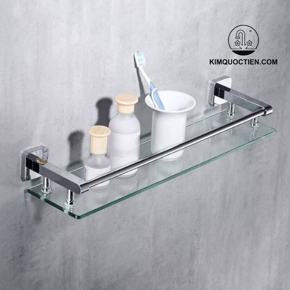 Kệ kính INAX tiện lợi cho phòng tắm: lắp đặt nhanh, dễ vệ sinh, giữ đồ gọn gàng và bền bỉ theo thời gian