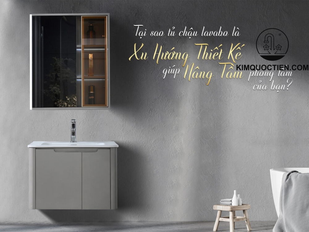 bộ tủ chậu phòng tắm giúp tối ưu chi phí và hạn chế các khoản phát sinh trong quá trình lắp đặt