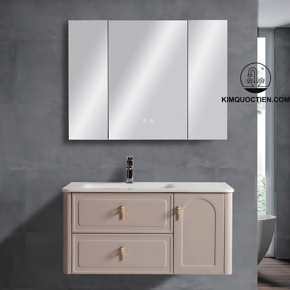 Tủ chậu MOWOEN bền bỉ, chống ẩm, cong vênh và mối mọt