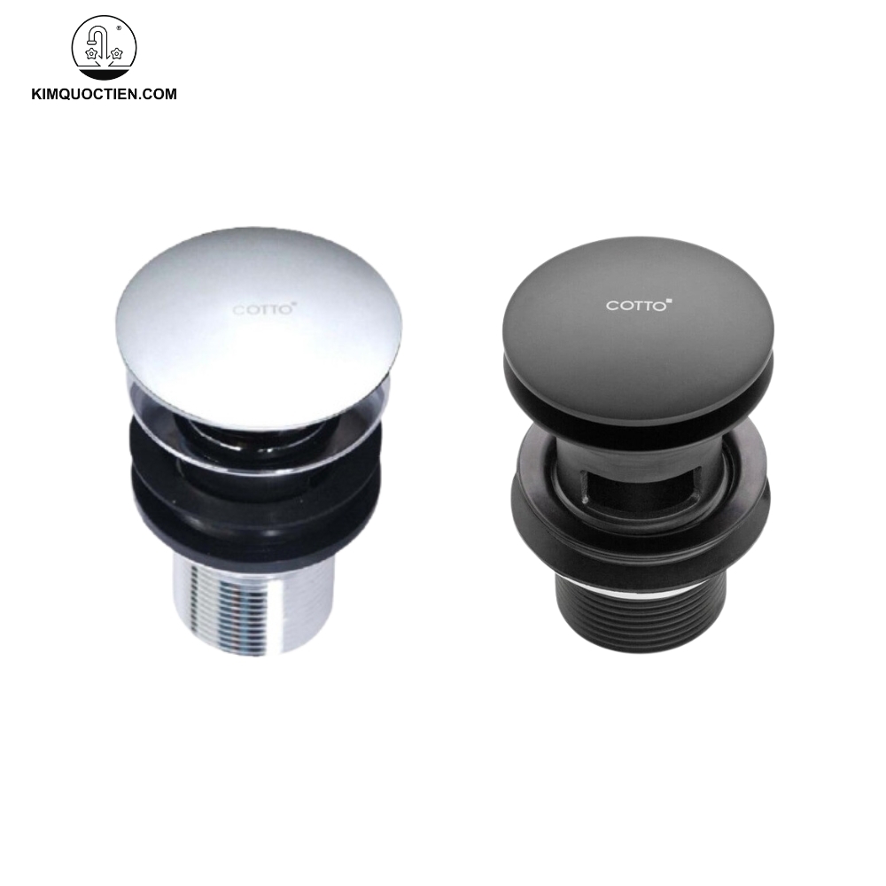 Bộ xả lavabo COTTO sở hữu tính năng thoát nước nhanh, hạn chế ứ đọng