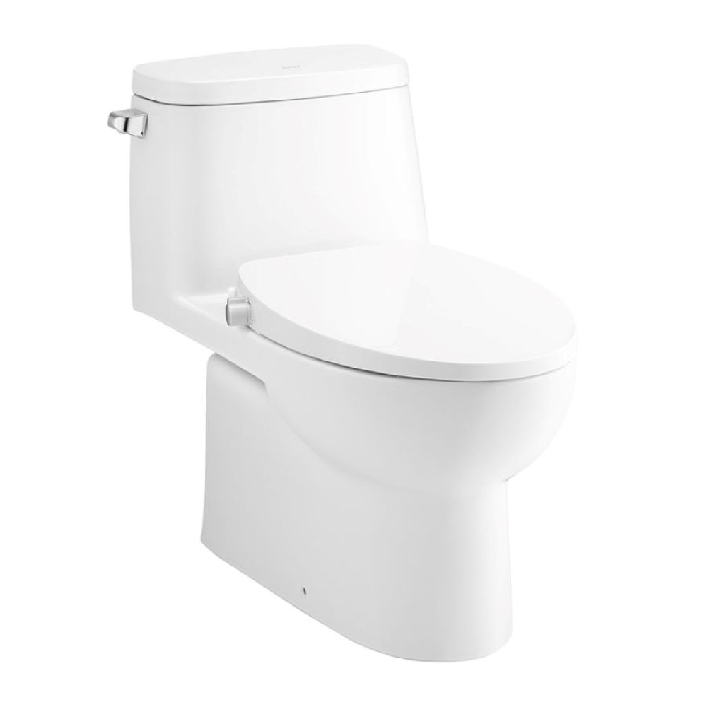 Bồn cầu Priz II – Thân gọn, xả Siphon Jet mạnh, tiện lợi.