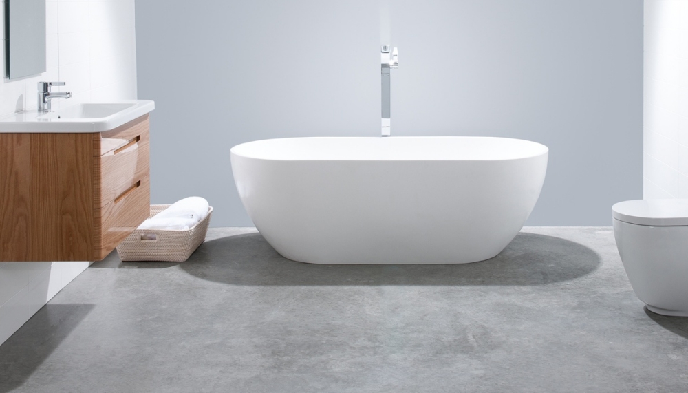 Công nghệ sục đa hướng của bồn tắm đặt sàn Caesar giúp đem lại cảm giác thư giãn