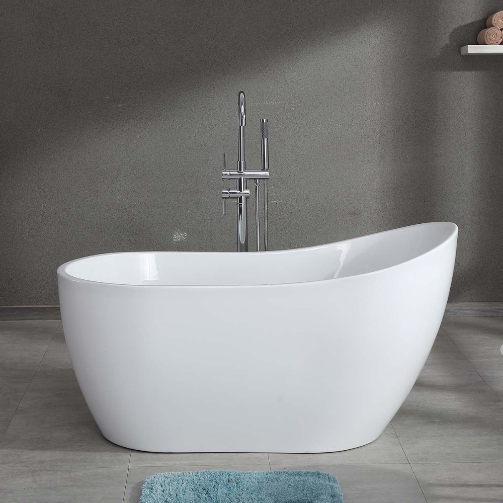 Bồn tắm đặt sàn Mowoen – ngâm thoải mái, chất liệu acrylic bền chắc