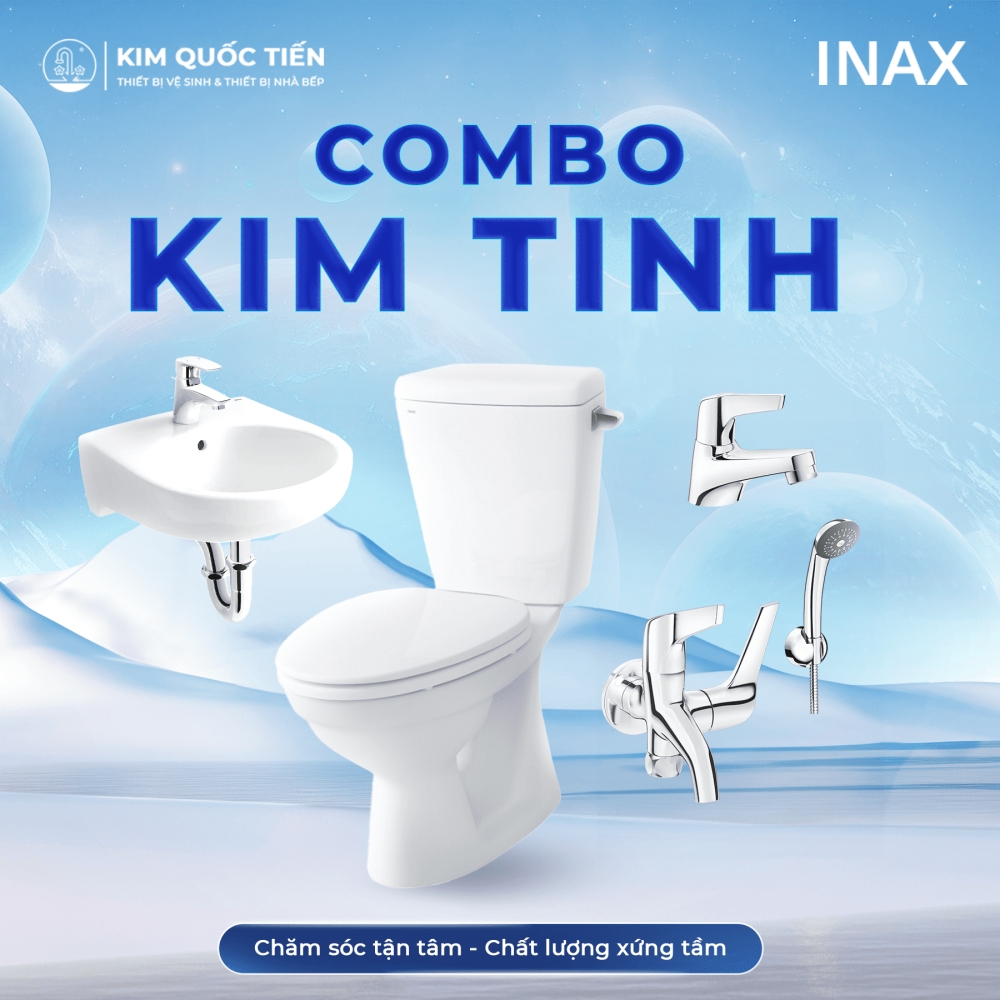 Mua theo combo thường có giá ưu đãi hơn khi mua các thiết bị vệ sinh Inax riêng lẻ